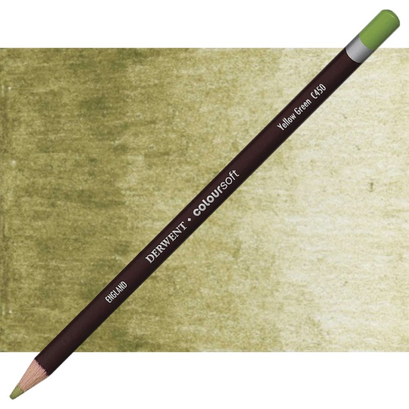 Kredka Derwent Coloursoft - C450 Yellow Green