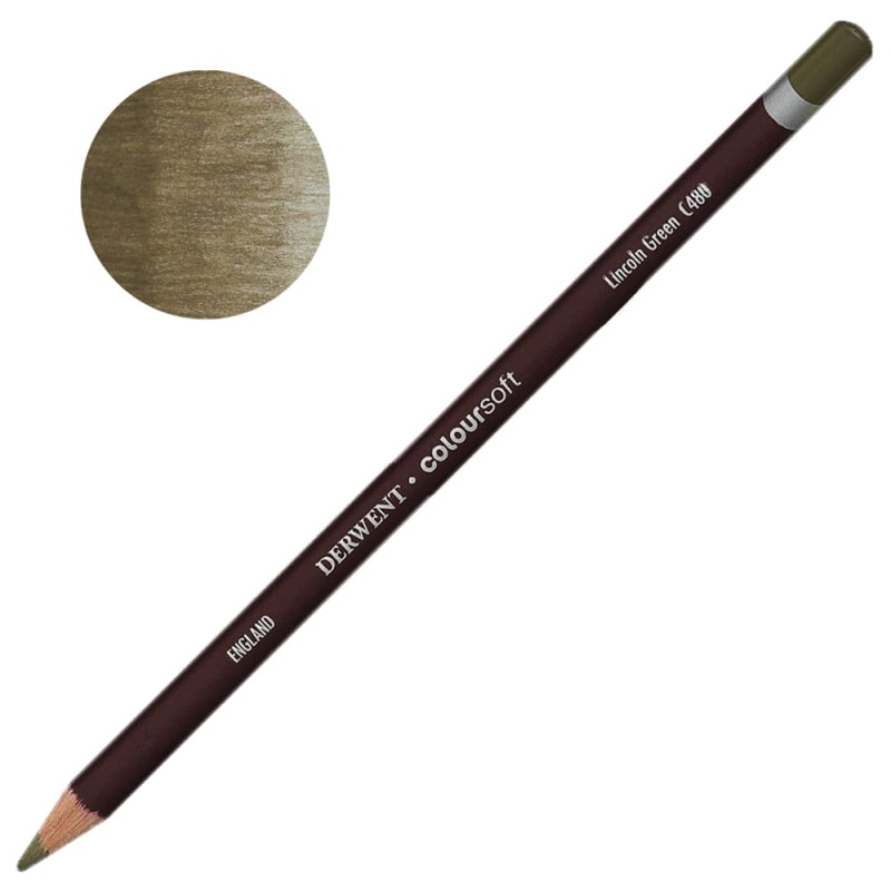 Kredka Derwent Coloursoft - C480 Lincoln green