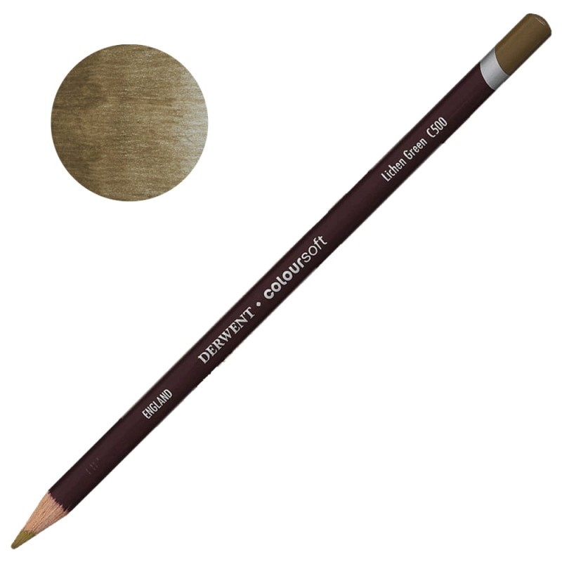 Kredka Derwent Coloursoft - C500 Lichen green