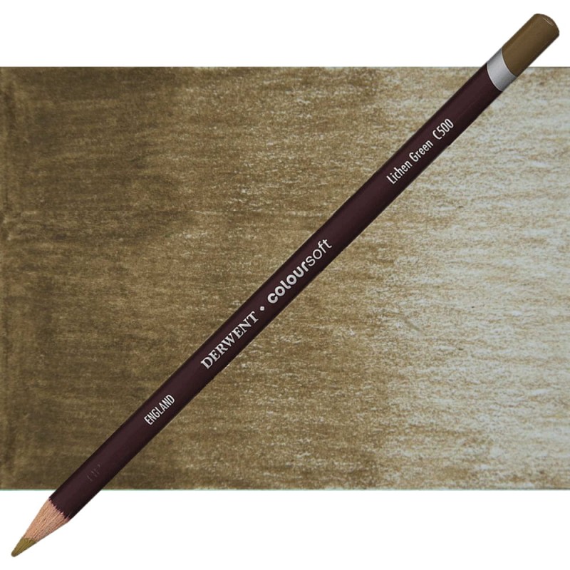 Kredka Derwent Coloursoft - C500 Lichen green