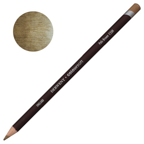 Kredka Derwent Coloursoft - C530 Pale brown