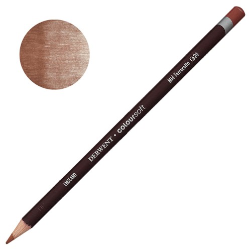 Kredka Derwent Coloursoft - C620 Mid terracotta