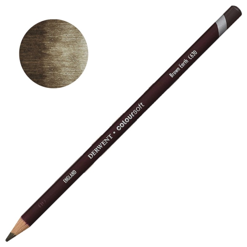 Kredka Derwent Coloursoft - C630 Brown Earth