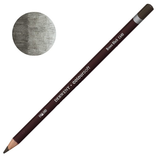 Kredka Derwent Coloursoft - C640 Brown black