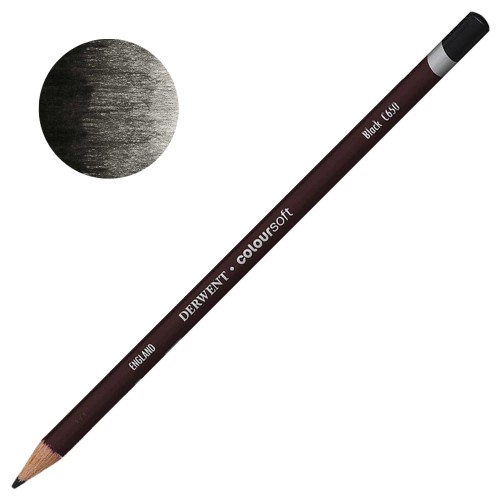 Kredka Derwent Coloursoft - C650 Black