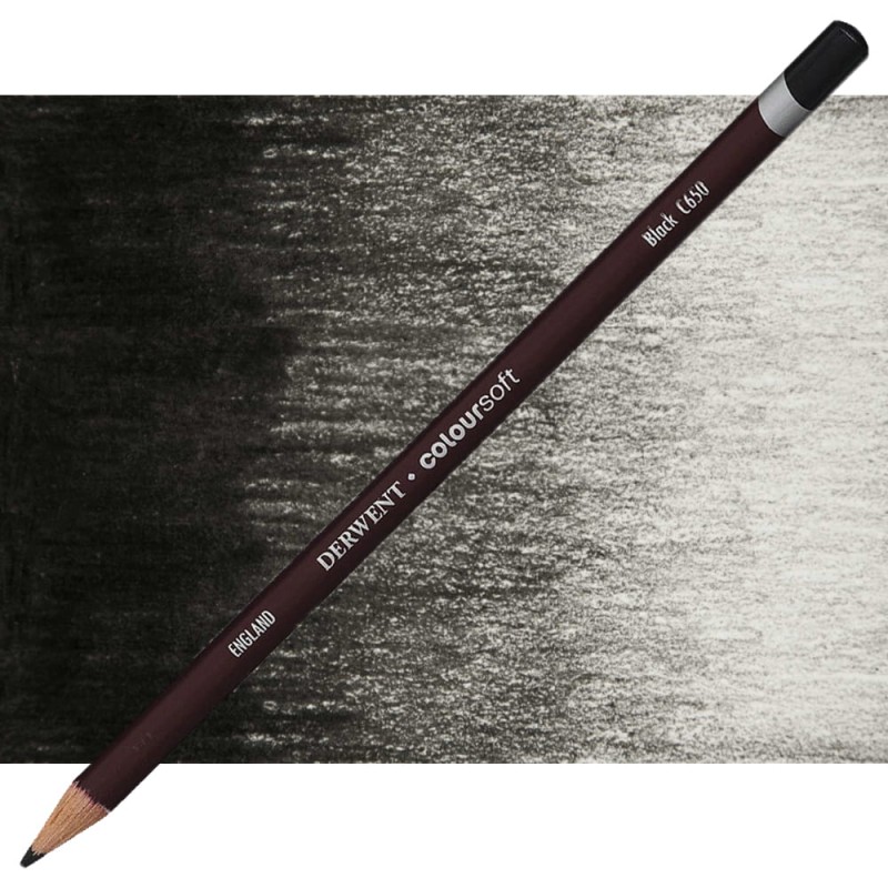 Kredka Derwent Coloursoft - C650 Black