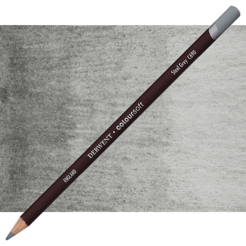 Kredka Derwent Coloursoft - C690 Steel grey