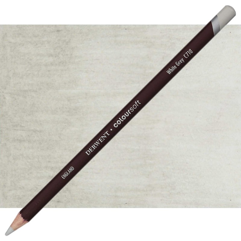 Kredka Derwent Coloursoft - C710 White grey