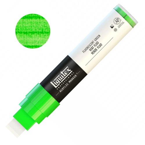 Pisak akrylowy Liquitex Paint Marker 15 mm - 0985 Fluorescent green
