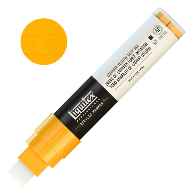 Pisak akrylowy Liquitex Paint Marker 15 mm - 0163 Cadmium yellow deep hue