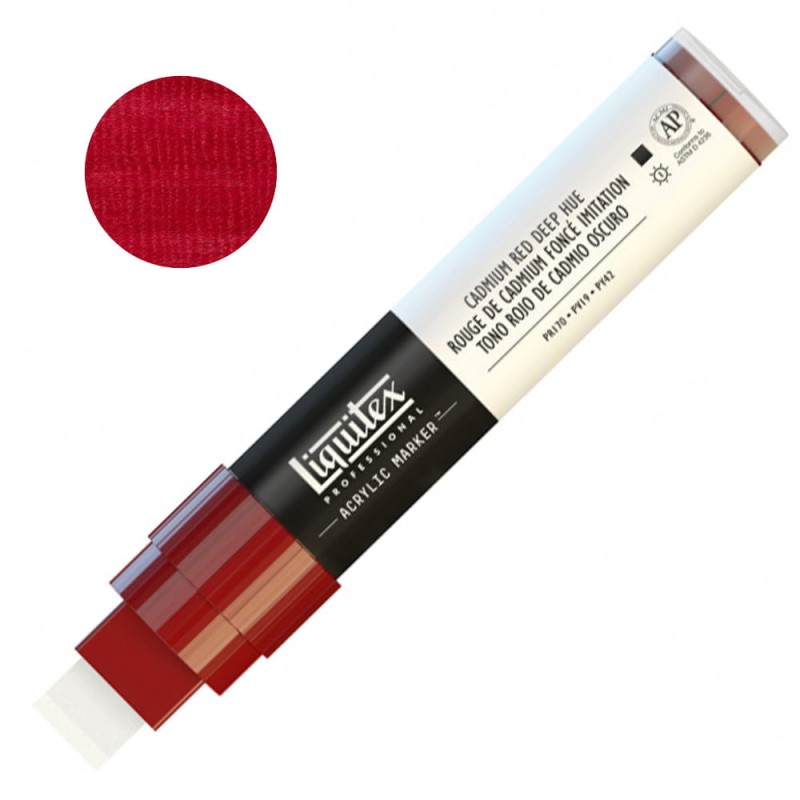 Pisak akrylowy Liquitex Paint Marker 15 mm - 0311 Cadmium red deep hue