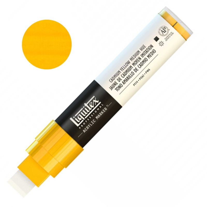 Liquitex Paint Marker 15 mm - 0830 Cadmium yellow medium hue