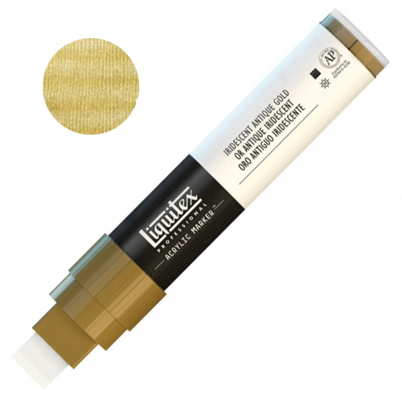 Liquitex Paint Marker 15 mm - 0237 Iridescent antique gold