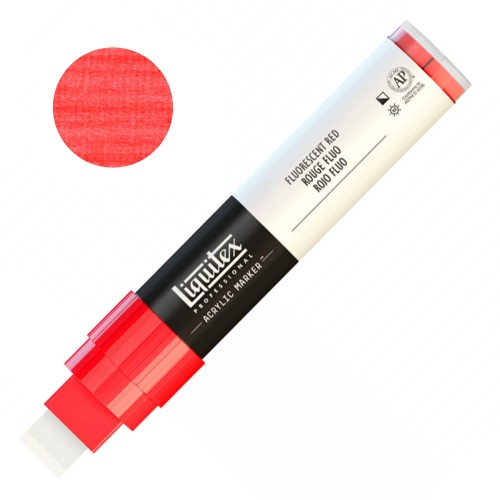 Pisak akrylowy Liquitex Paint Marker 15 mm - 0983 Fluorescent red