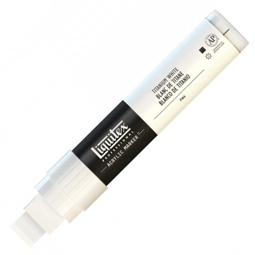 Pisak akrylowy Liquitex Paint Marker 15 mm - 0432 Titanium white