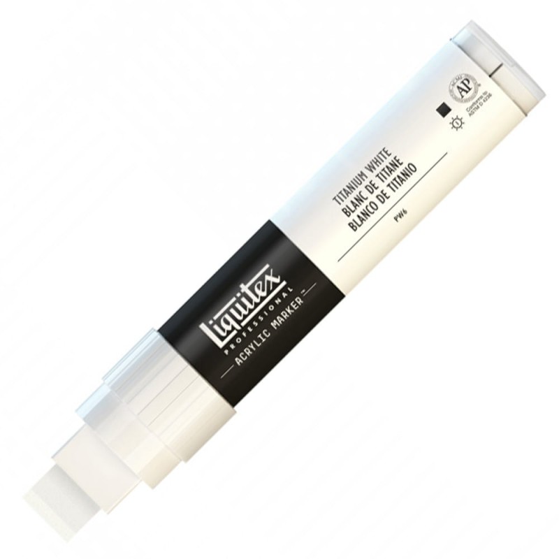 Pisak akrylowy Liquitex Paint Marker 15 mm - 0432 Titanium white