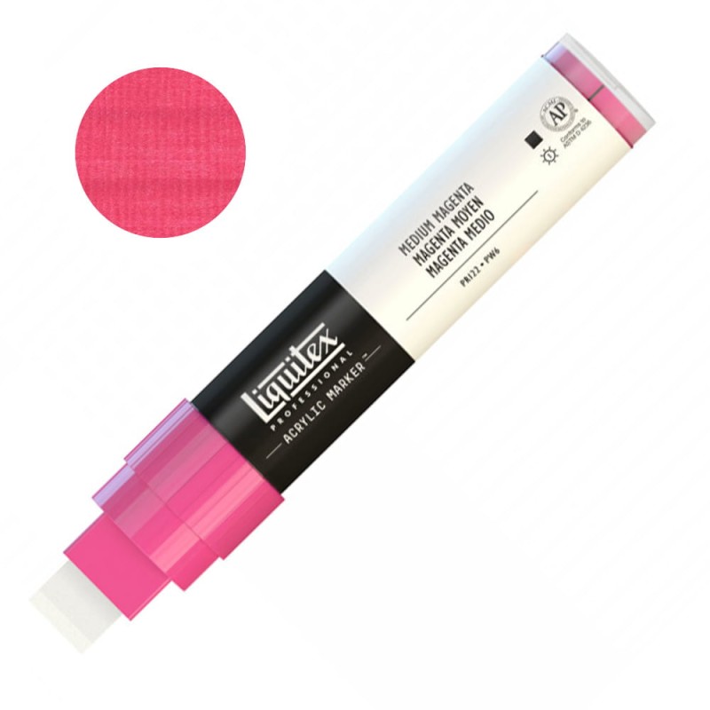 Liquitex Paint Marker 15 mm - 0500 Medium magenta