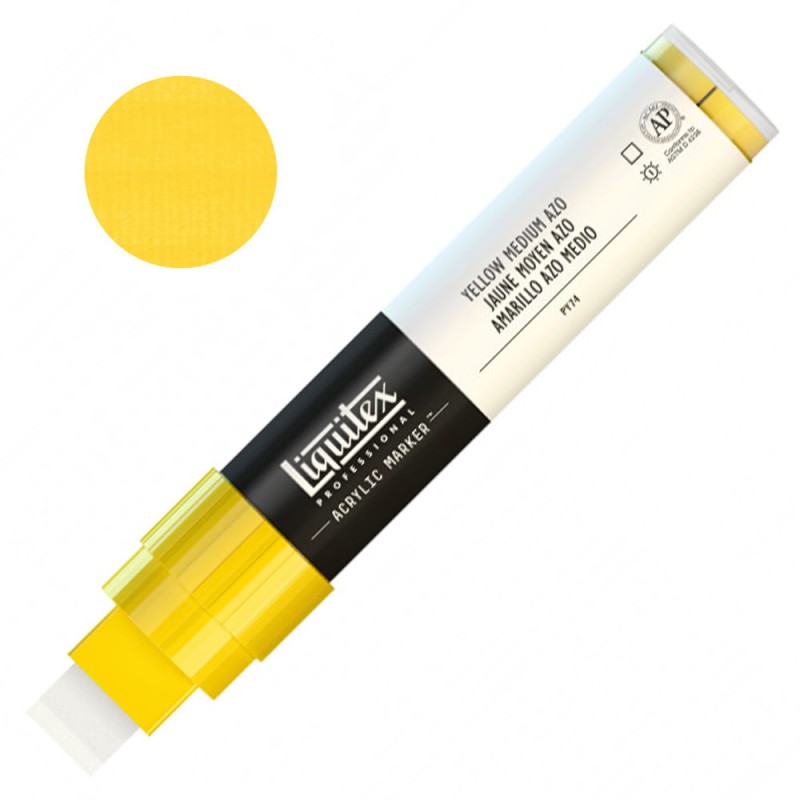 Liquitex Paint Marker 15 mm - 0412 Yellow medium azo