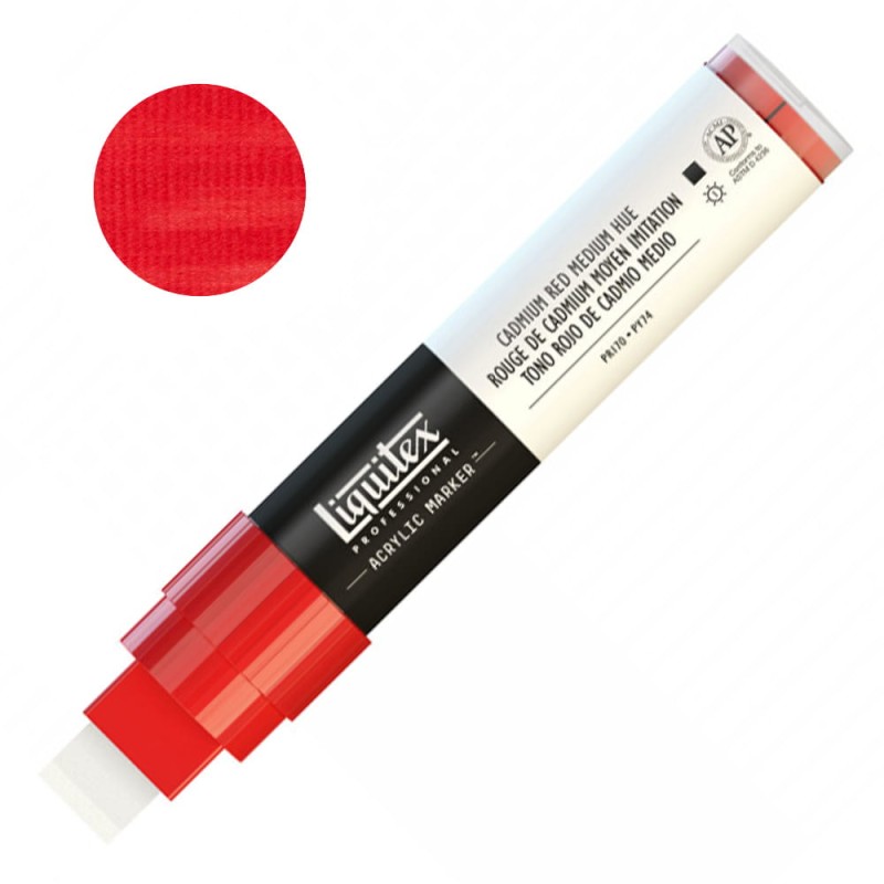 Liquitex Paint Marker 15 mm - 0151 Cadmium red medium