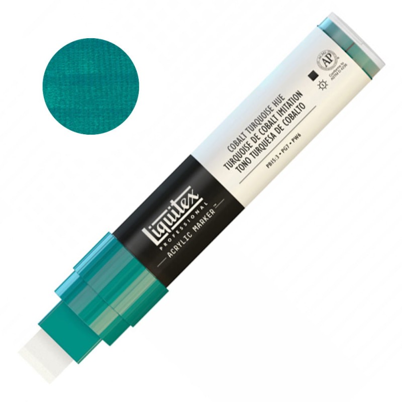 Liquitex Paint Marker 15 mm - 0169 Cobalt turquoise hue