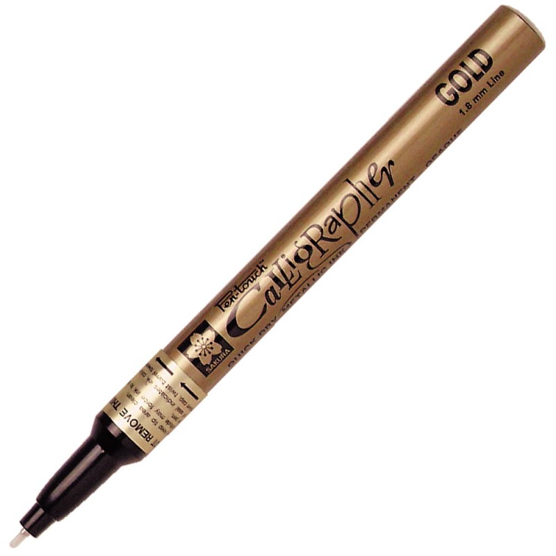 Marker olejny Calligrapher Pen Touch Sakura - 1,8 mm Gold