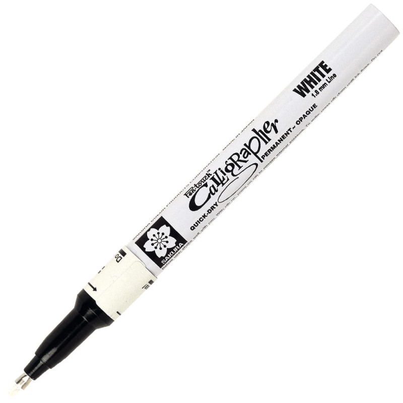 Marker olejny Calligrapher Pen Touch Sakura - 1,8 mm White