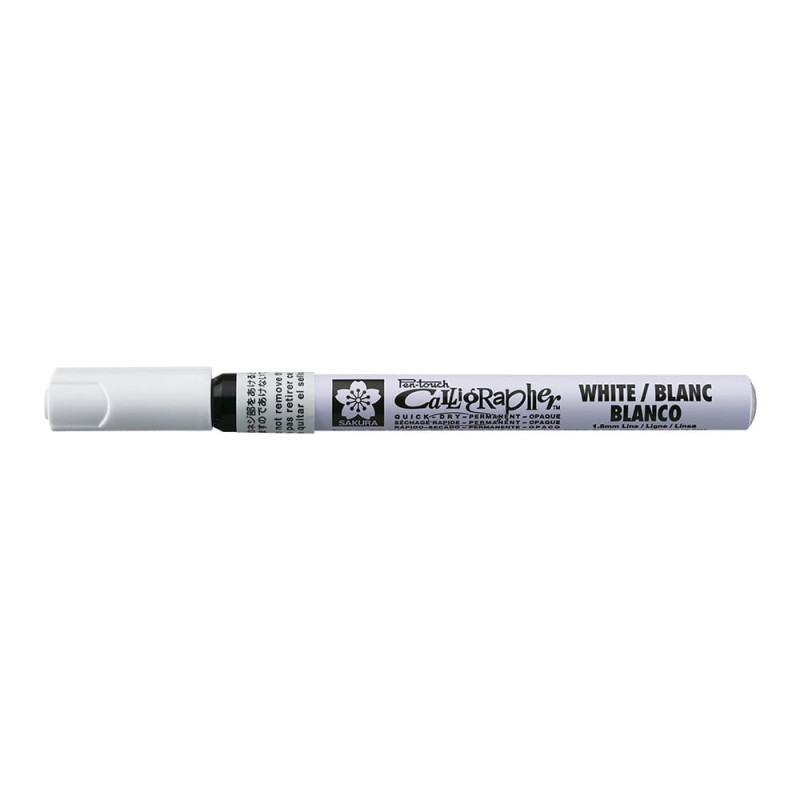 Marker olejny Calligrapher Pen Touch Sakura - 1,8 mm White