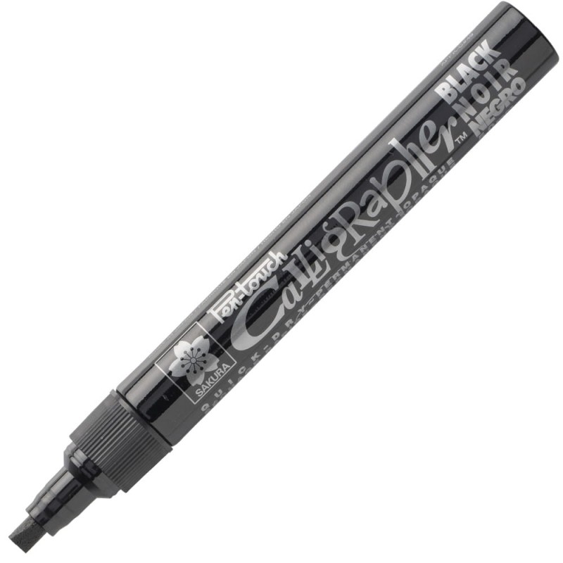 Marker olejny Calligrapher Pen Touch Sakura - 5 mm Black
