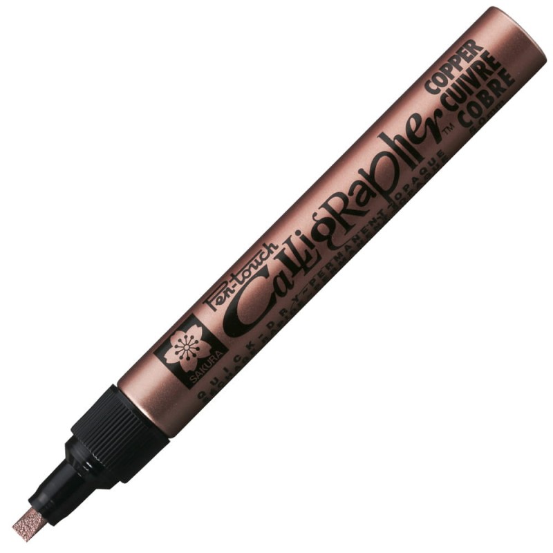 Marker olejny Calligrapher Pen Touch Sakura - 5 mm Copper