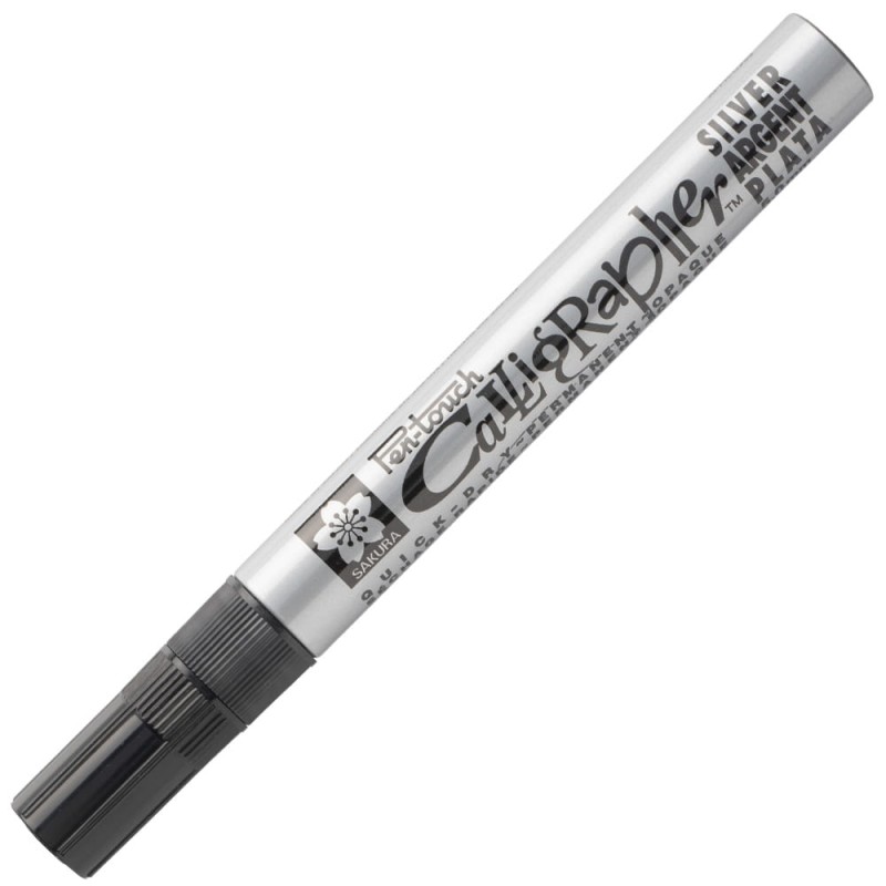 Marker olejny Calligrapher Pen Touch Sakura - 5 mm Silve