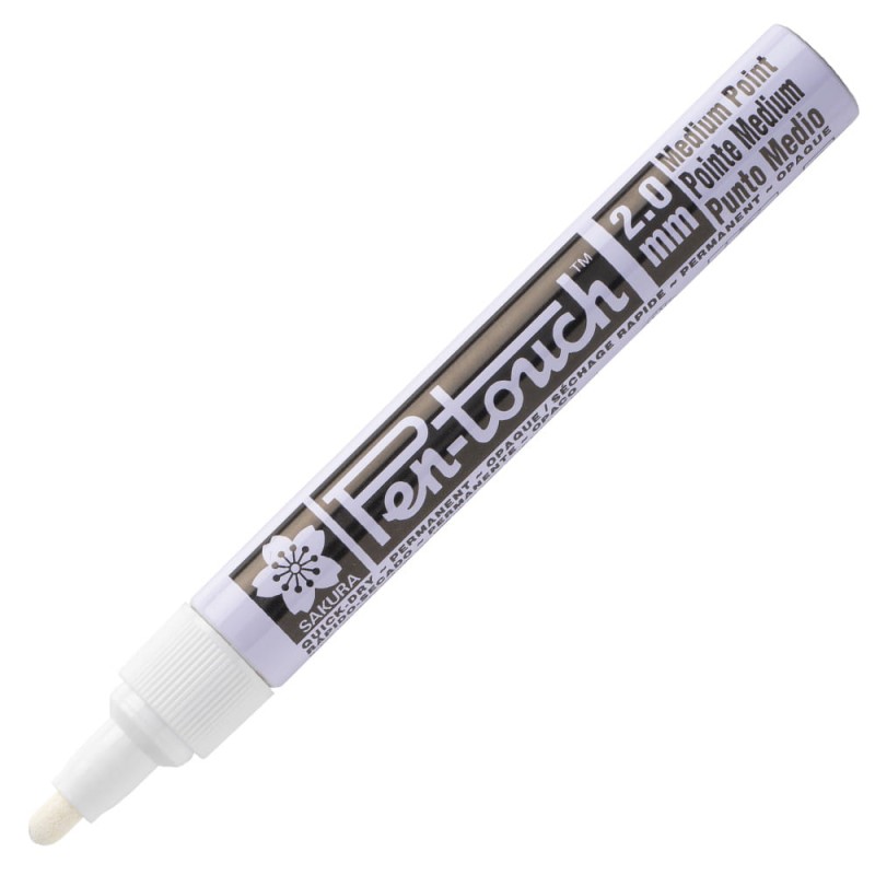 Marker olejny Pen-Touch Sakura - 2 mm White