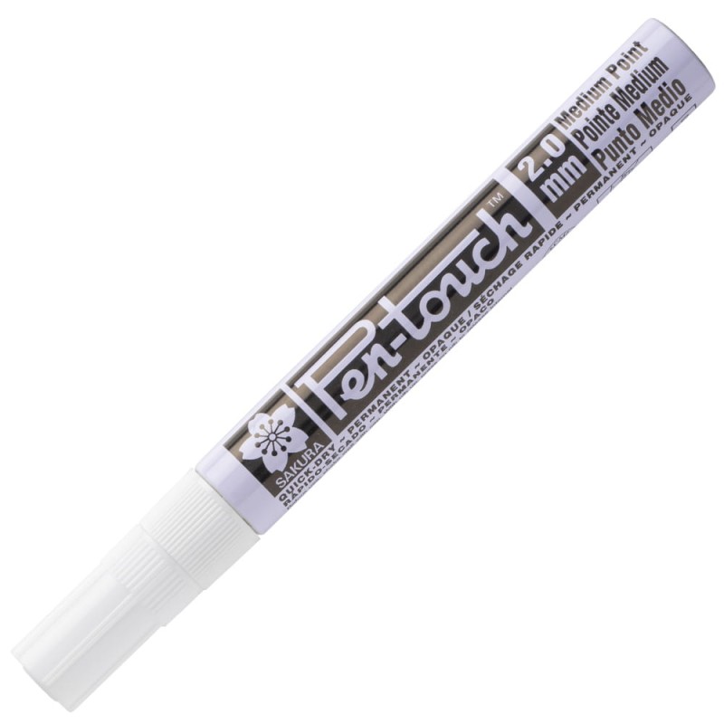 Marker olejny Pen-Touch Sakura - 2 mm White