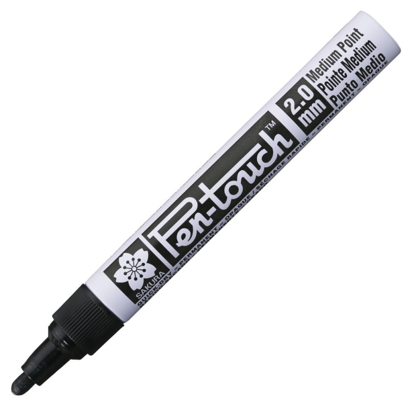 Marker olejny Pen-Touch Sakura - 2 mm Black
