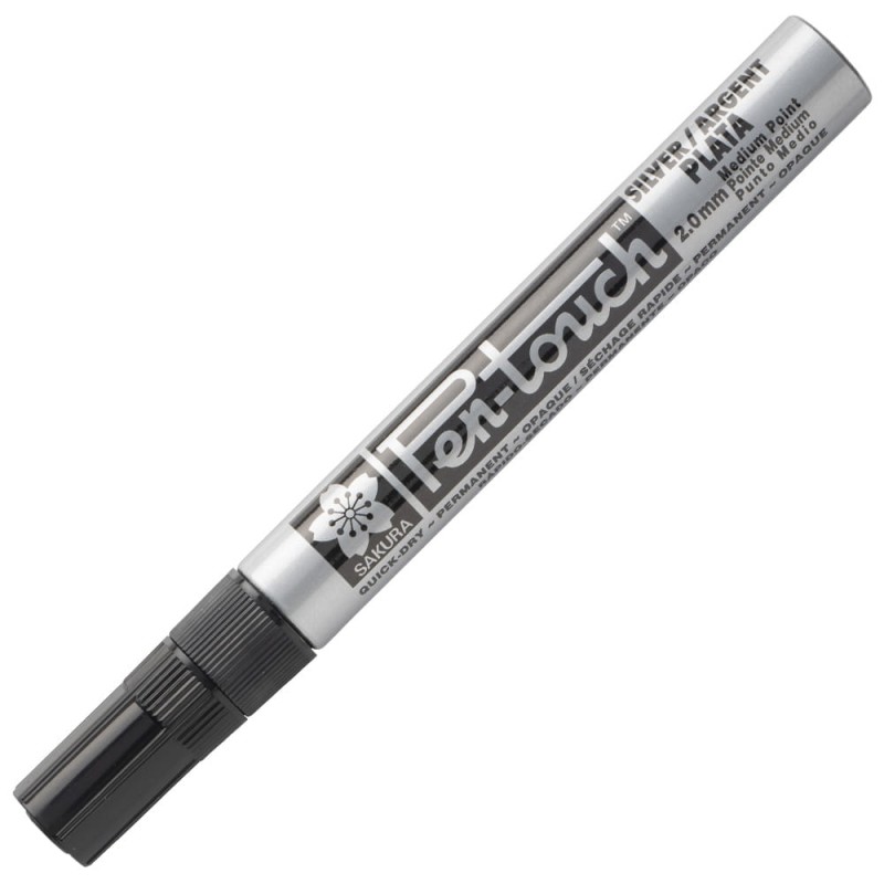 Marker olejny Pen-Touch Sakura - 2 mm Silver