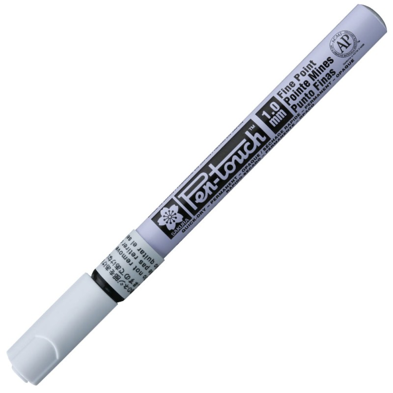 Marker olejny Pen-Touch Sakura - 1 mm White