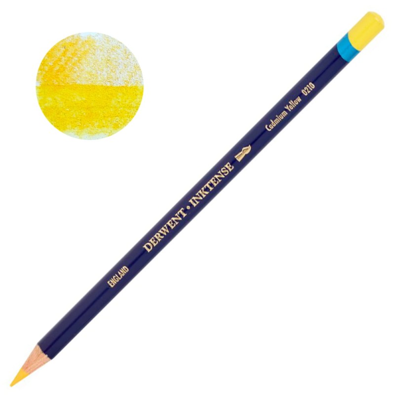 Kredka tuszowa Derwent Inktense - 0210 Cadmium yellow