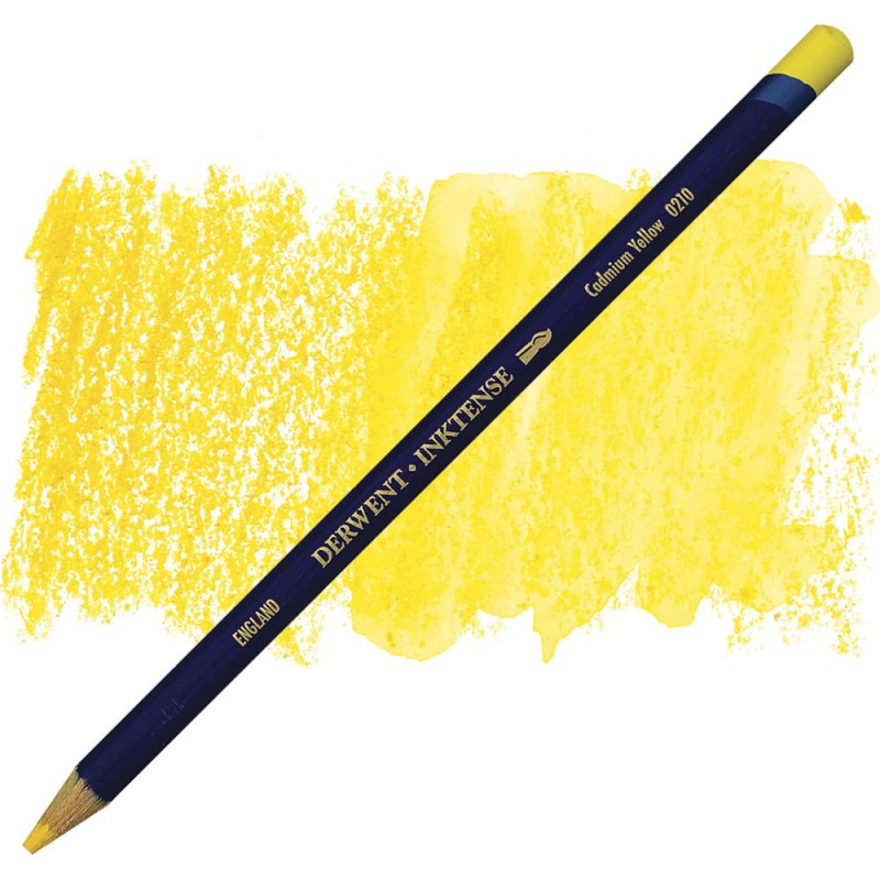 Kredka tuszowa Derwent Inktense - 0210 Cadmium yellow