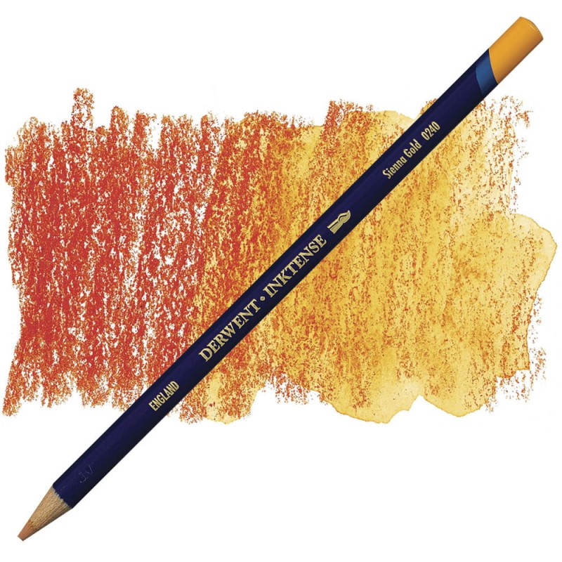 Kredka tuszowa Derwent Inktense - 0240 Sienna gold