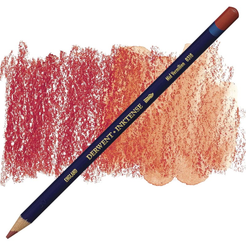 Kredka tuszowa Inktense Derwent - 0310 Mid Vermilion