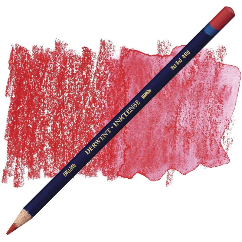 Kredka tuszowa Derwent Inktense - 0410 Hot red