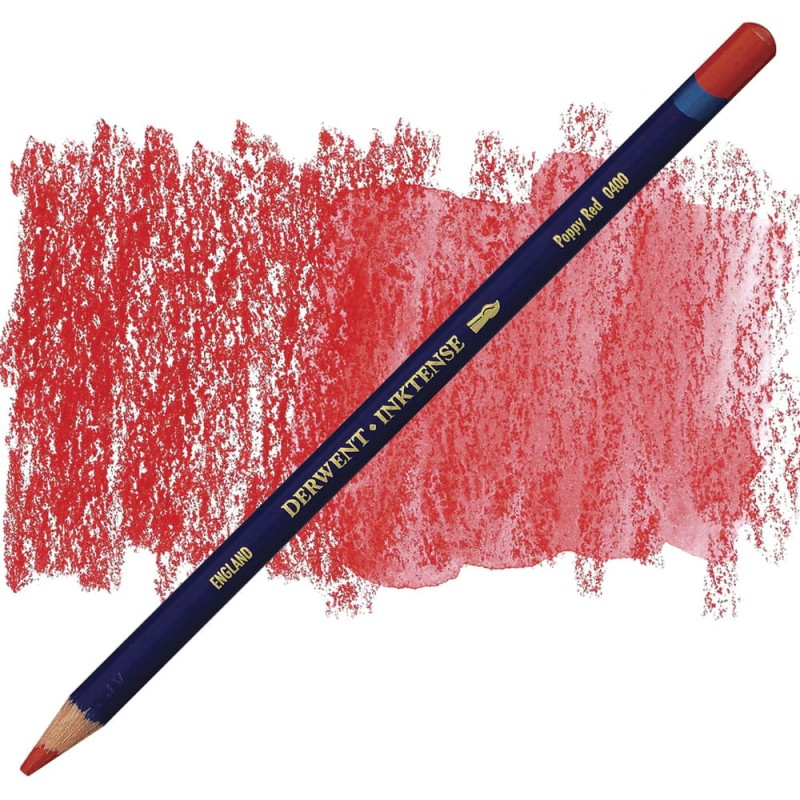 Kredka tuszowa Derwent Inktense - 0400 Poppy red
