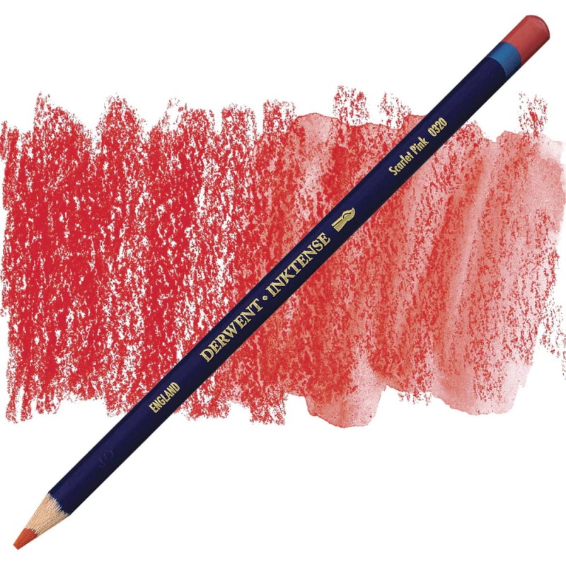 Kredka tuszowa Derwent Inktense - 0320 Scarlet pink