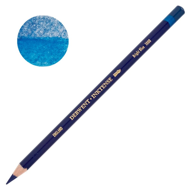 Kredka tuszowa Derwent Inktense - 1000 Bright blue