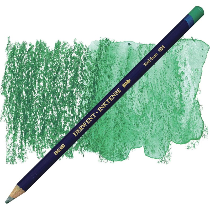 Kredka tuszowa Derwent Inktense - 1330 Vivid green