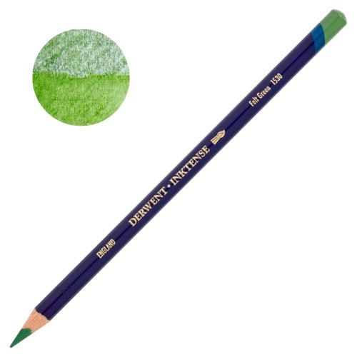 Kredka tuszowa Derwent Inktense - 1530 Felt green