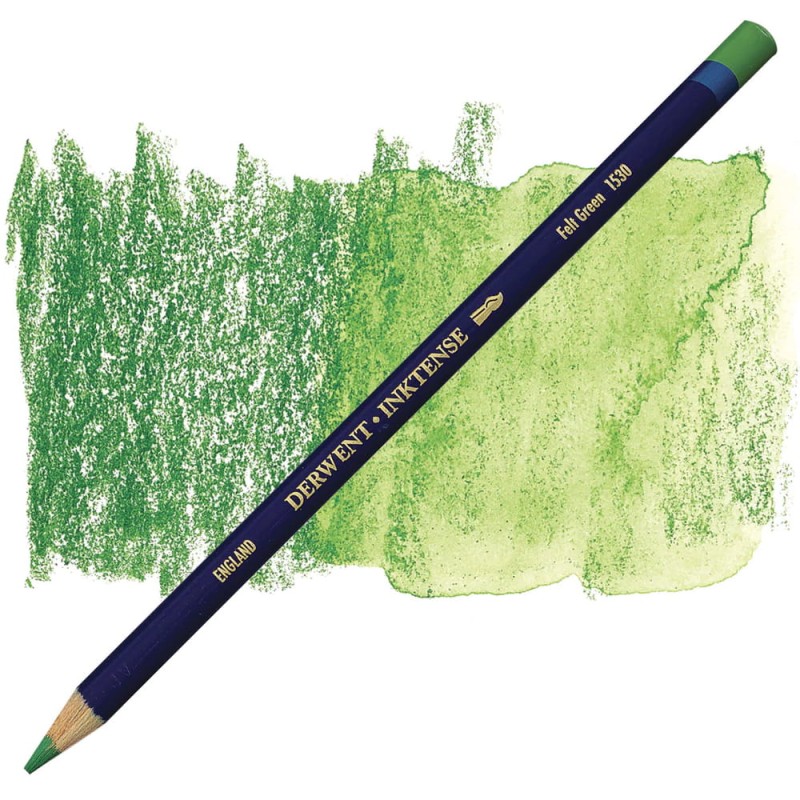 Kredka tuszowa Derwent Inktense - 1530 Felt green