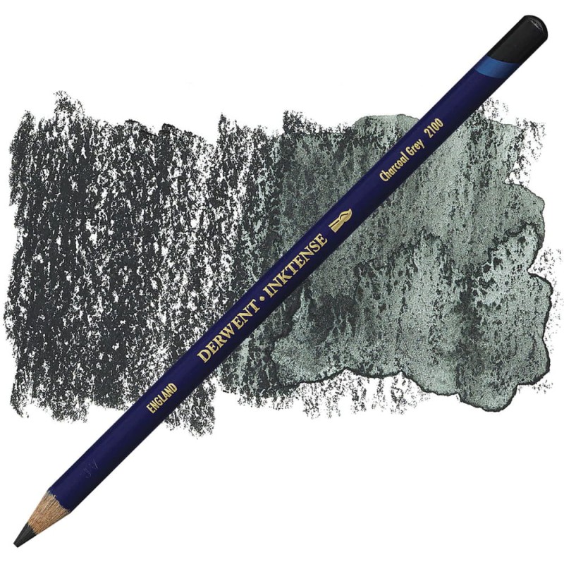 Kredka tuszowa Derwent Inktense - 2100 Charcoal grey