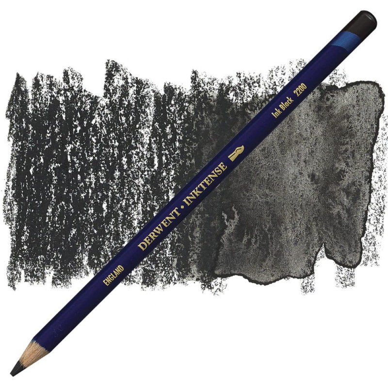 Kredka tuszowa Derwent Inktense - 2200 Ink black