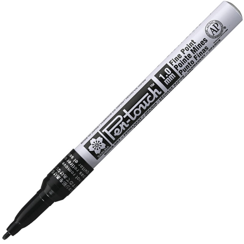 Marker olejny Pen-Touch Sakura - 1 mm Black