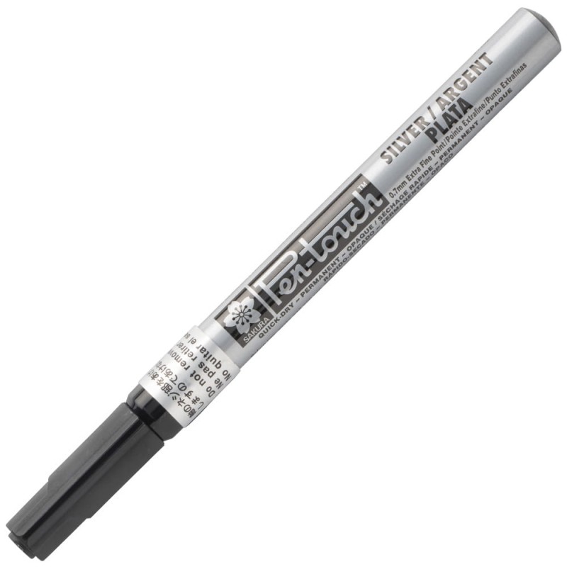 Marker olejny Pen-Touch Sakura - 0,7 mm Silver
